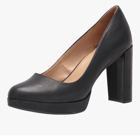 Naturalizer Berlin black chunky heel 8.5w - Picture 1 of 3